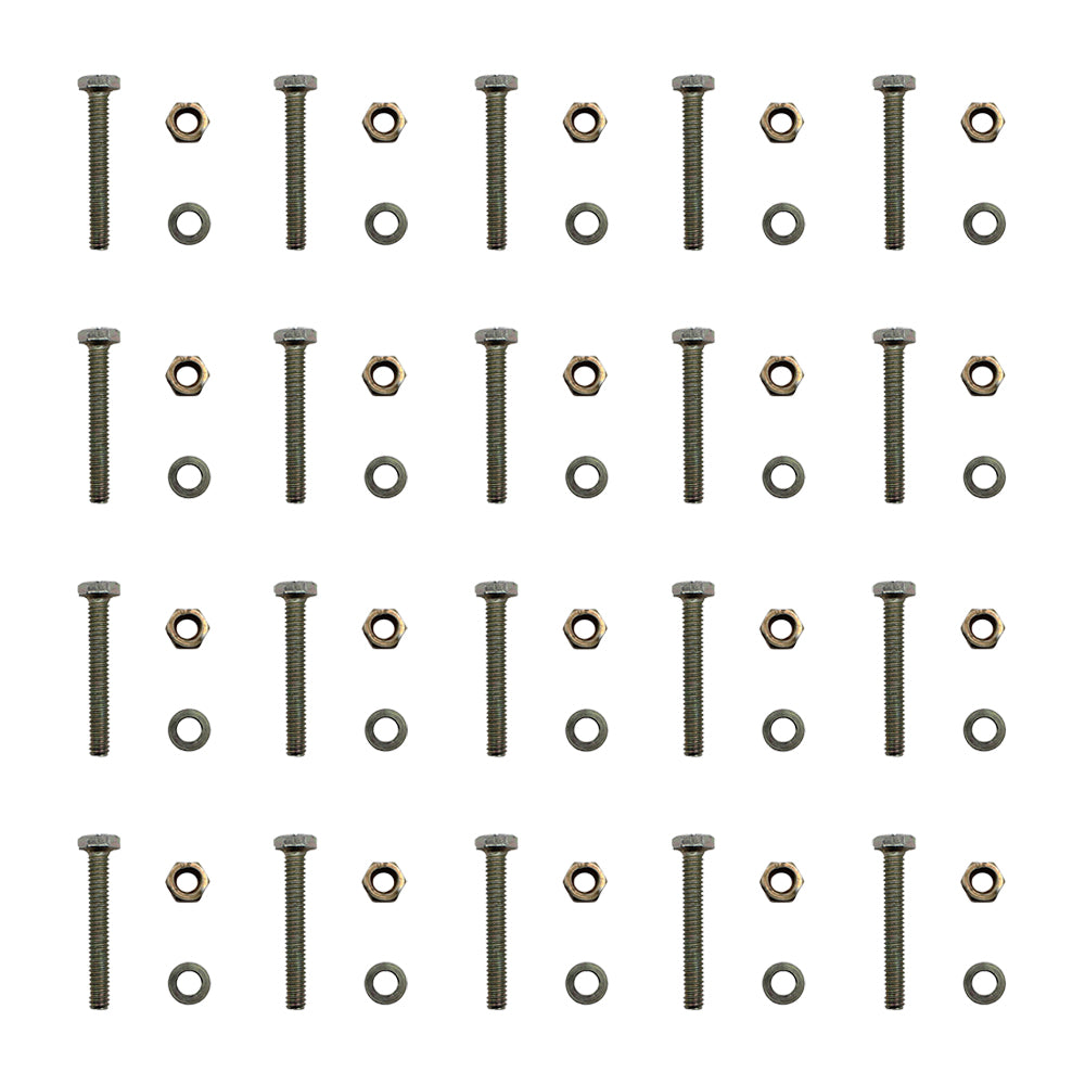 STW60-0017_x20 Qty 20: Shear Pin with Nut & Spacer
 Fits Eagle