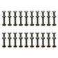 Qty 20: Shear Pin with Nut & Spacer
 Fits Eagle Replaces STW60-0017_x20