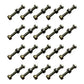 1501216MA Qty 20: Shear Pin with Nut & Spacer
 Fits Simplicity