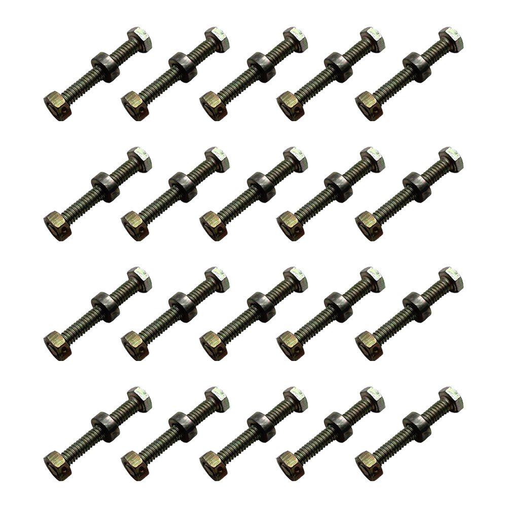 STW60-0017_x20 Qty 20: Shear Pin with Nut & Spacer
 Fits Sears