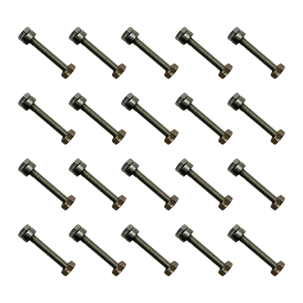 (Pack of 20) Shear Pin Bolt, Nut & Spacer for Simplicity 500026MA, 1501216MA