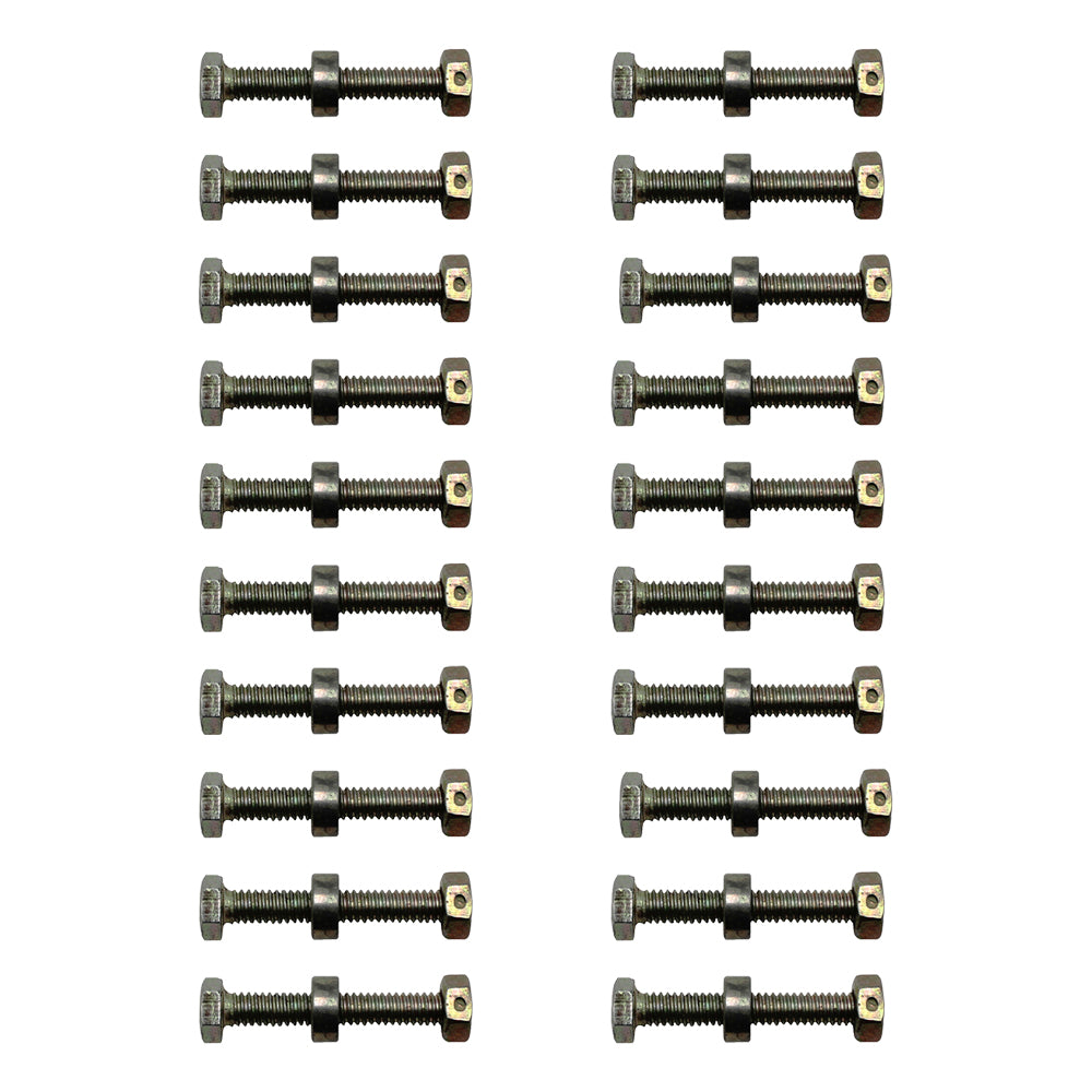 (Pack of 20) Shear Pin Bolt, Nut & Spacer for Simplicity 500026MA, 1501216MA