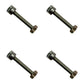 1501216MA Set of Four New Shear Bolts Lock Nuts with Spacers Fits Murray 88951MA