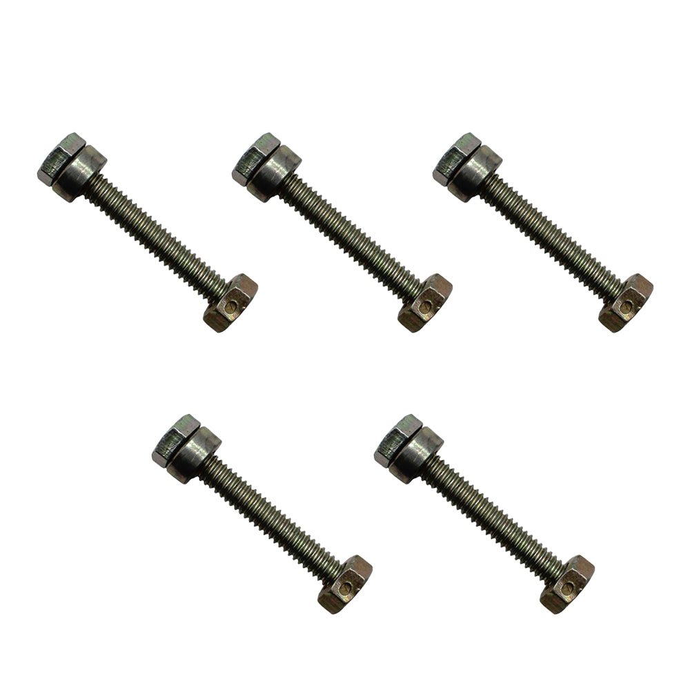 (Pack of 5) Shear Pin Bolt, Nut & Spacer Fits Craftsman 1501216MA Snowblower