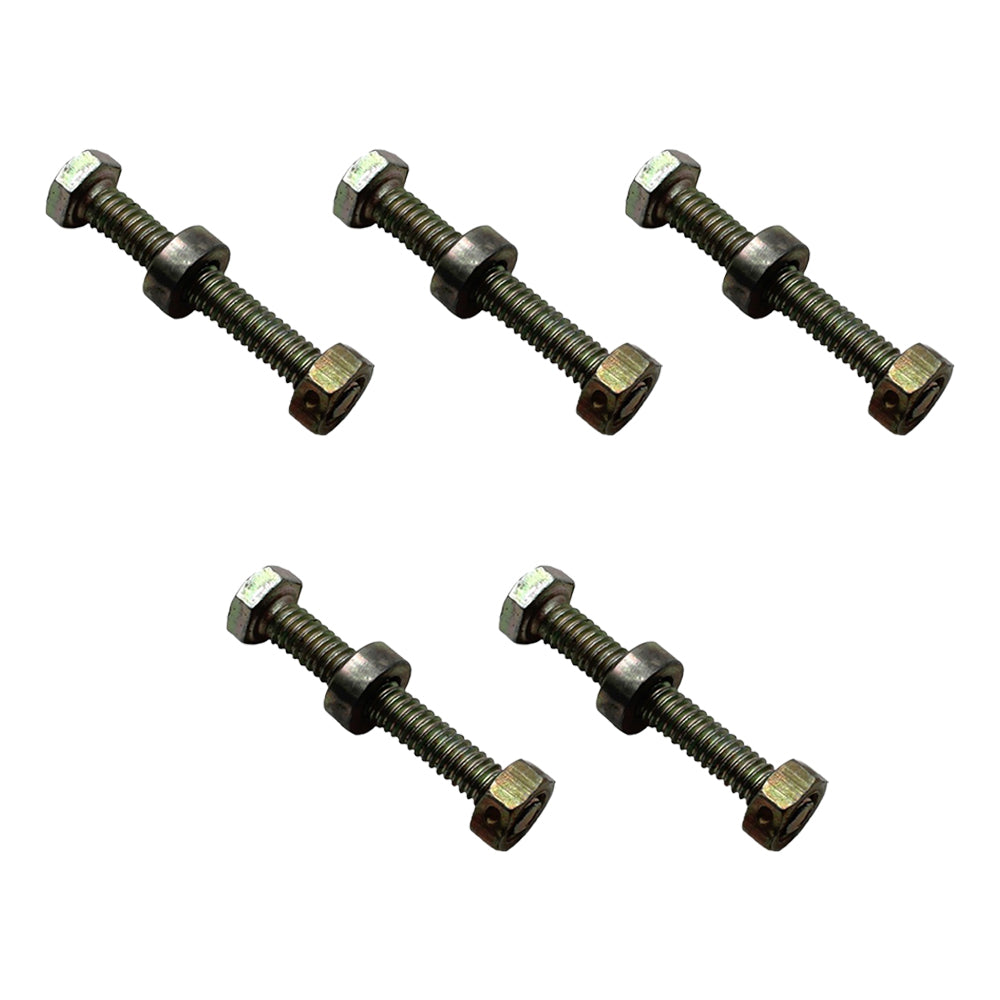 STW60-0017_x5 Qty 5: Shear Pin with Nut & Spacer Fits John Deere