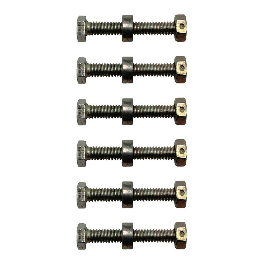 Qty 6: Shear Pin with Nut & Spacer Fits Eagle Replaces STW60-0017_x6