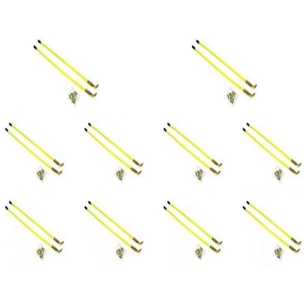 09916 Qty 10: Pair of 26" Yellow Blade Markers
 Fits MEYER