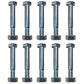 03204300 Qty 10: Shear Pin with Nut Fits Universal Products
