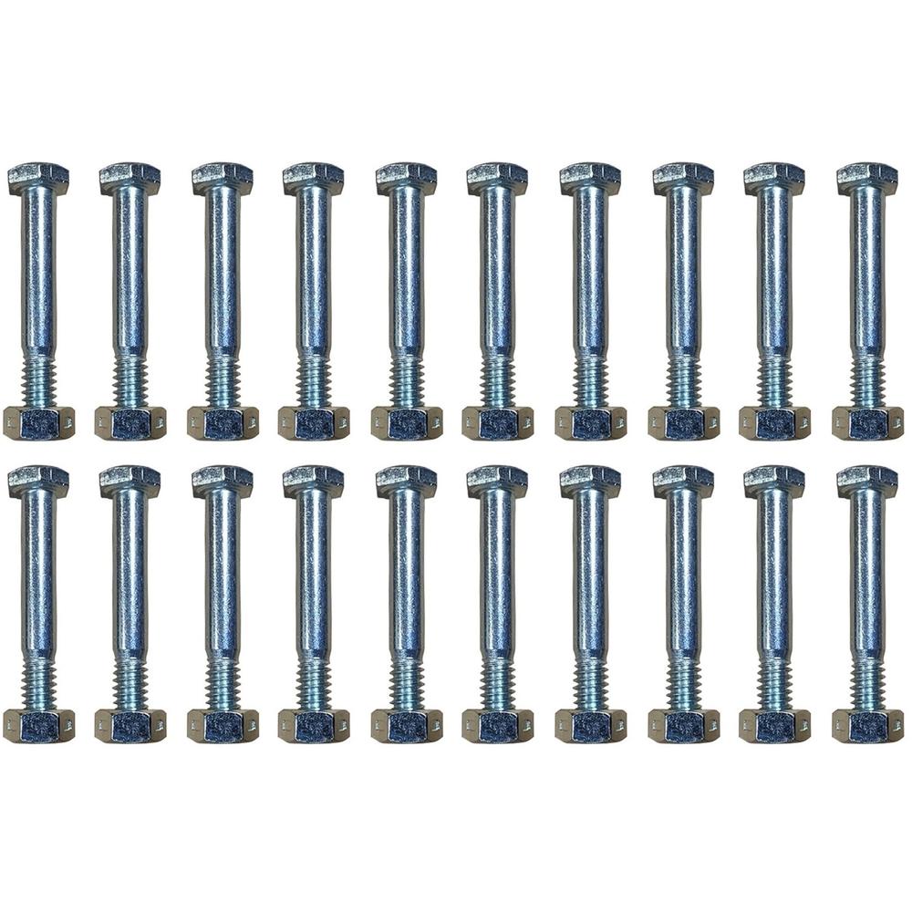 03204300 Qty 20: Shear Pin with Nut Fits Universal Products