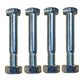 342449 Qty 4: Shear Pin with Nut Fits Homelite