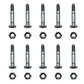 Qty 10: 1-9/16" x 1/4" Shear Pin with Nut
 Fits John Deere Replaces A122156