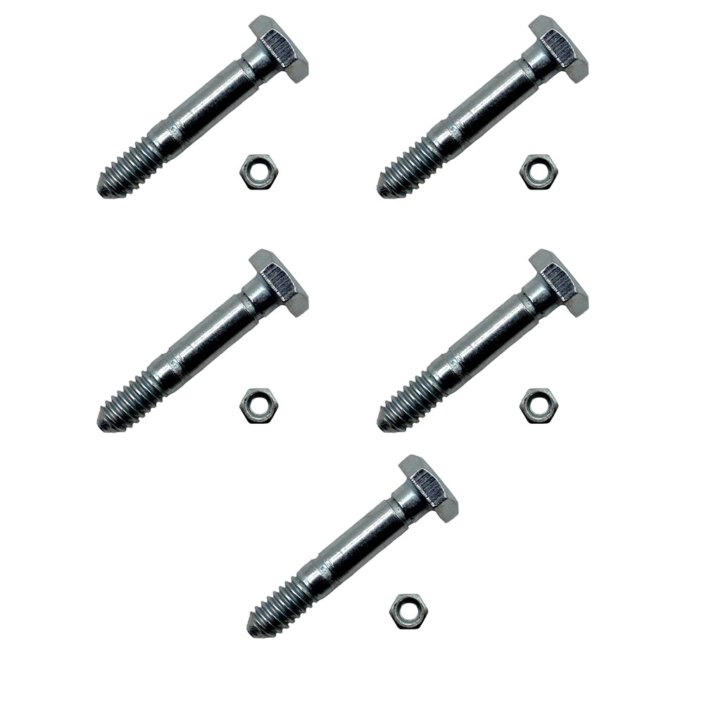 (5) Shear Pin w/ Nut 1-9/16"x1/4" Fits John Deere 524D 724D 826D 1332DDE A122156