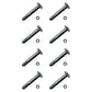 (8 Pack) Shear Pin & Nut Fits John Deere 524D 724D A122156 Fits Ariens 05907100