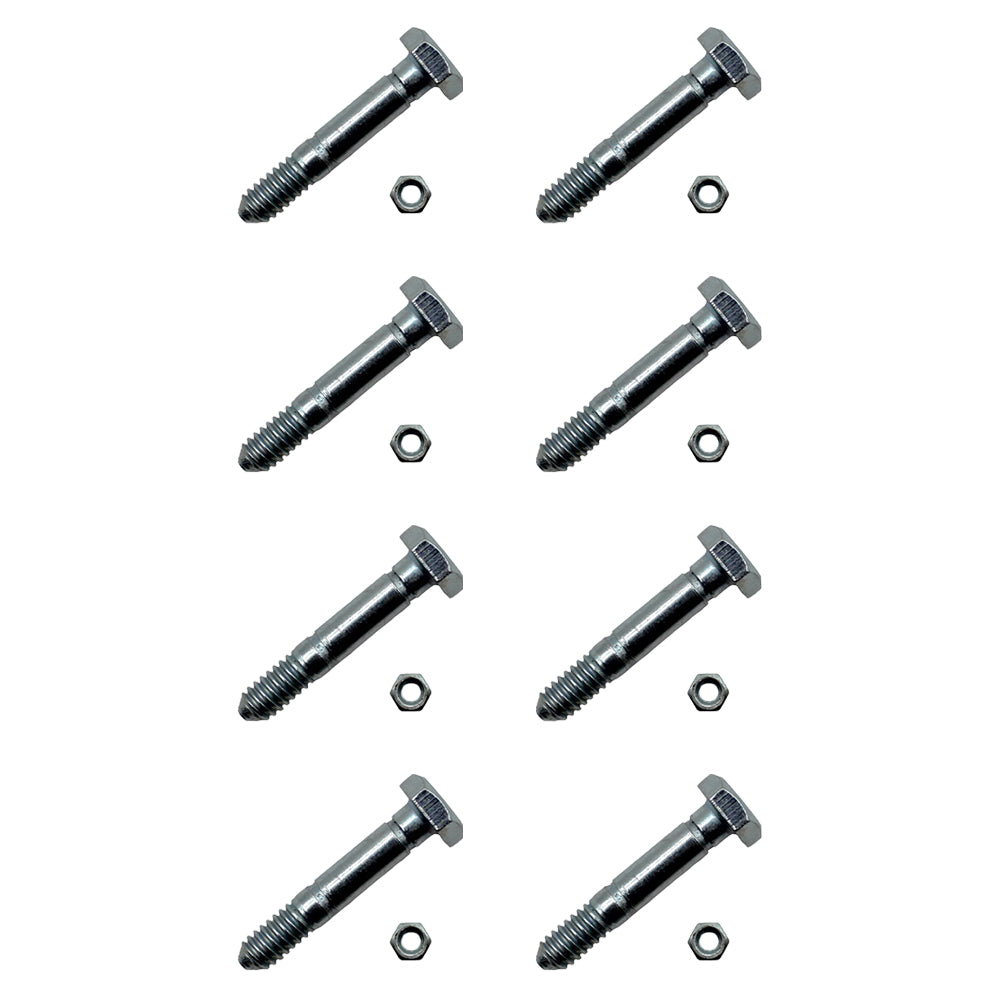 8PK 918 Shear Pins & Nuts Compatible With Ariens 53200500, 532005
