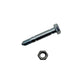 1812-9004-01 Shear Pin with Nut, 2-1/8" x 5/16" Fits Stiga