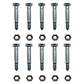 Qty 10: 2-1/8" x 5/16" Shear Pin with Nut Fits Toro Replaces 3285-11