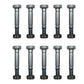 Qty 10: 2-1/8" x 5/16" Shear Pin with Nut Fits Toro Replaces 3285-11