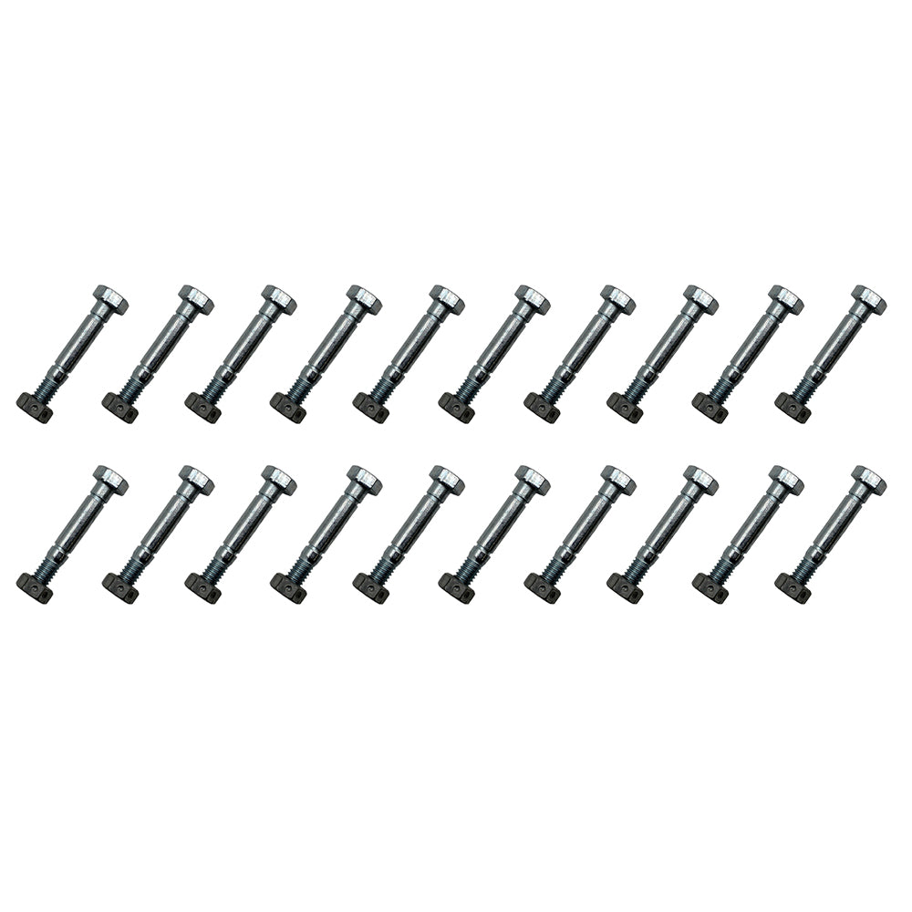 51001500 Qty 20: 2-1/8" x 5/16" Shear Pin with Nut Fits Ariens ST520 ST524 ST624