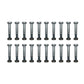 51001500 Qty 20: 2-1/8" x 5/16" Shear Pin with Nut Fits Ariens ST520 ST524 ST624