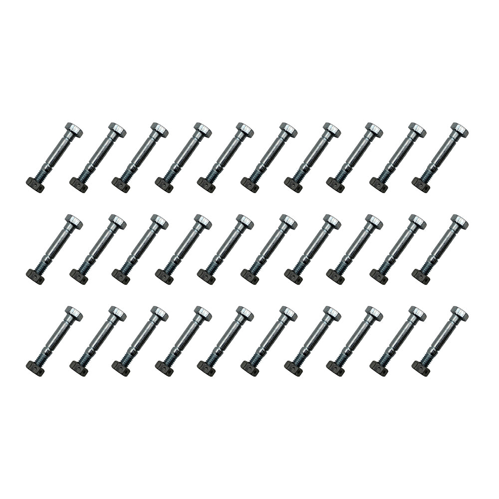 13865 Qty 30: 2-1/8" x 5/16" Shear Pin with Nut Fits Snapper