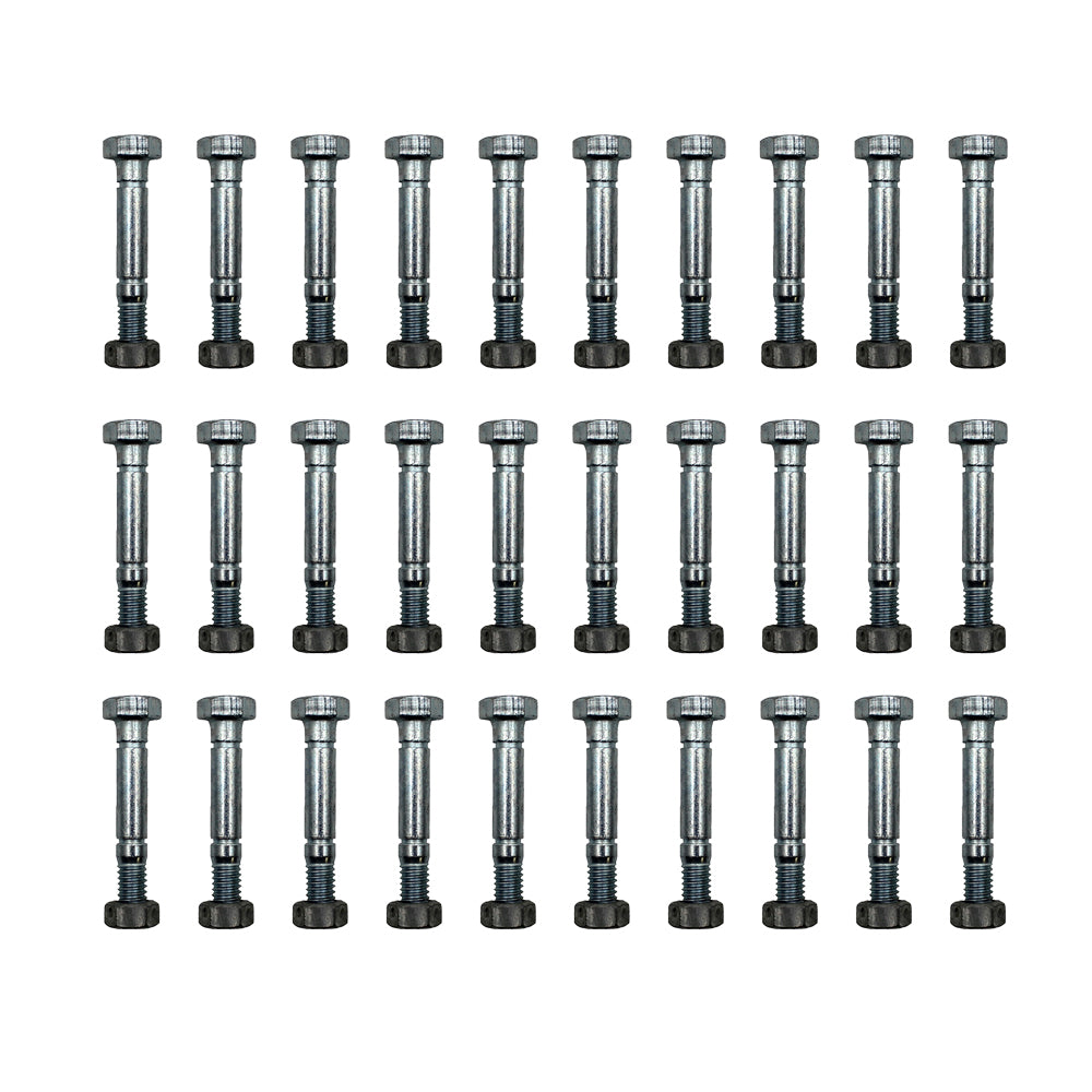 51001500 Qty 30: 2-1/8" x 5/16" Shear Pin with Nut Fits Ariens ST520 ST524 ST624