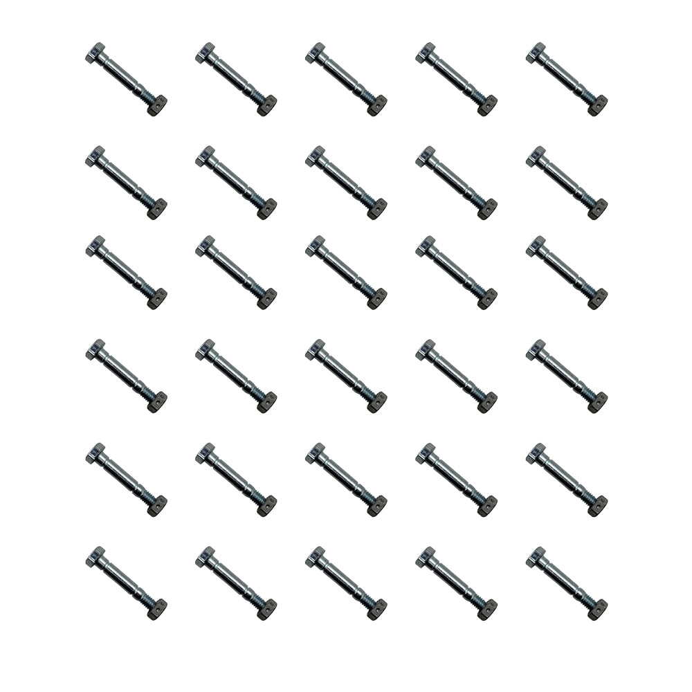 51001500 Qty 30: 2-1/8" x 5/16" Shear Pin with Nut Fits Ariens ST520 ST524 ST624