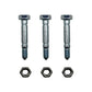 Three Shear Pins with Bolts Fits John Deere 724D AM136890 Fits Ariens ST520