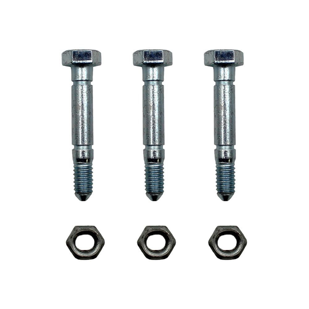 13865 Qty 3: 2-1/8" x 5/16" Shear Pin with Nut Fits Snapper
