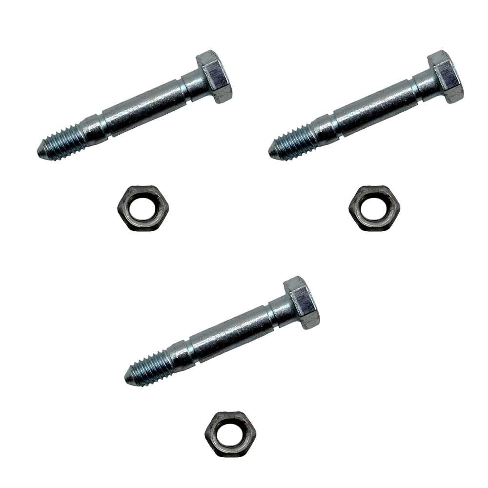 Three Shear Pins with Bolts Fits John Deere 724D AM136890 Fits Ariens ST520