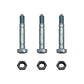 13865 Qty 3: 2-1/8" x 5/16" Shear Pin with Nut Fits Snapper