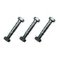 51001500 Qty 3: 2-1/8" x 5/16" Shear Pin with Nut Fits Ariens ST520 ST524 ST624