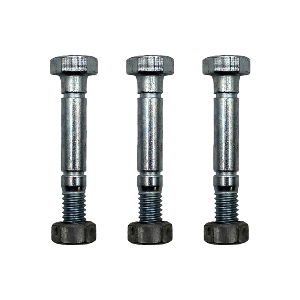 Three Shear Pins with Bolts Fits John Deere 724D AM136890 Fits Ariens ST520