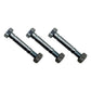 Three Shear Pins with Bolts Fits John Deere 724D AM136890 Fits Ariens ST520