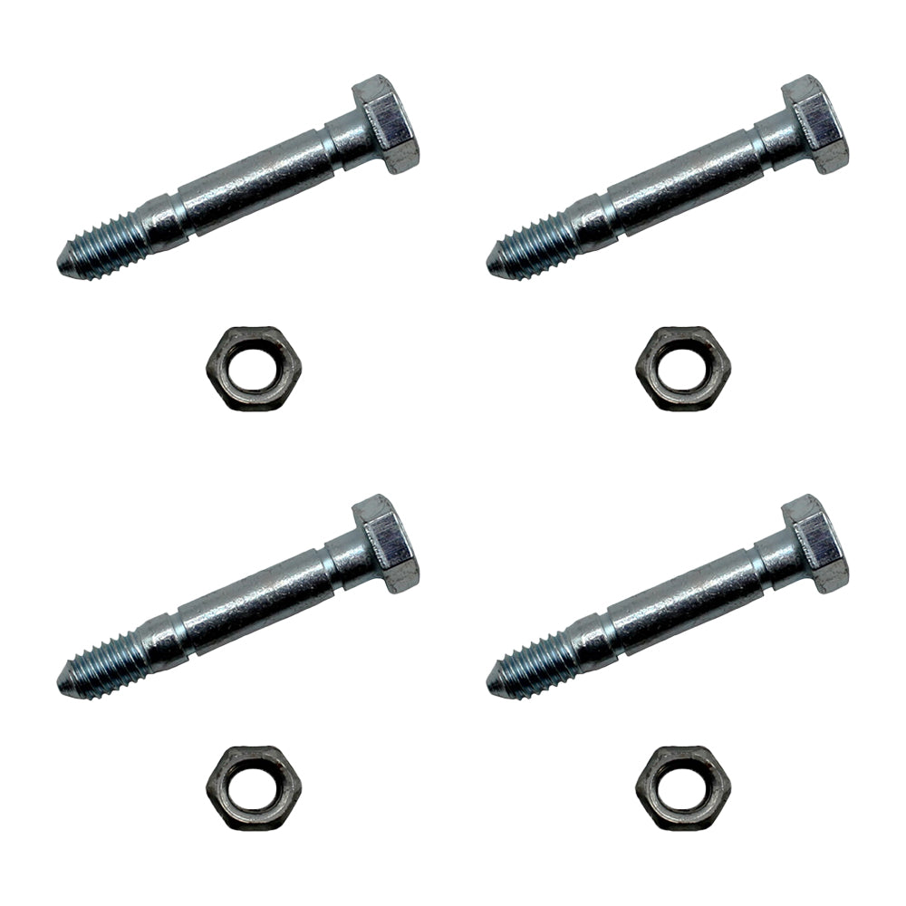 13865 Qty 4: Shear Pin with Nut Fits Snapper