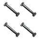 13865 Qty 4: Shear Pin with Nut Fits Snapper