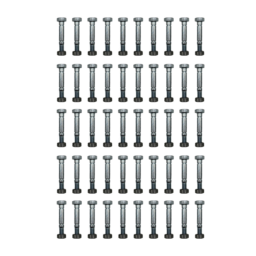 3285-11 Qty 50: Shear Pin with Nut, 2-1/8" x 5/16" Fits Toro