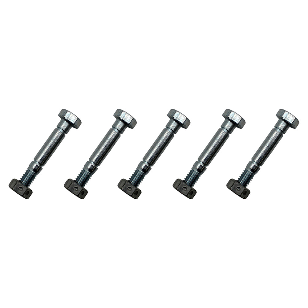 5 Pack, Shear Pins, & Nuts for Ariens 510015, 51001500 SnowBlower