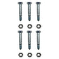 Qty 6: 2-1/8" x 5/16" Shear Pin with Nut Fits Toro Replaces 3285-11