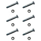 AM122156 Qty 6: 2-1/8" x 5/16" Shear Pin with Nut Fits John Deere 1032D 1128DDE