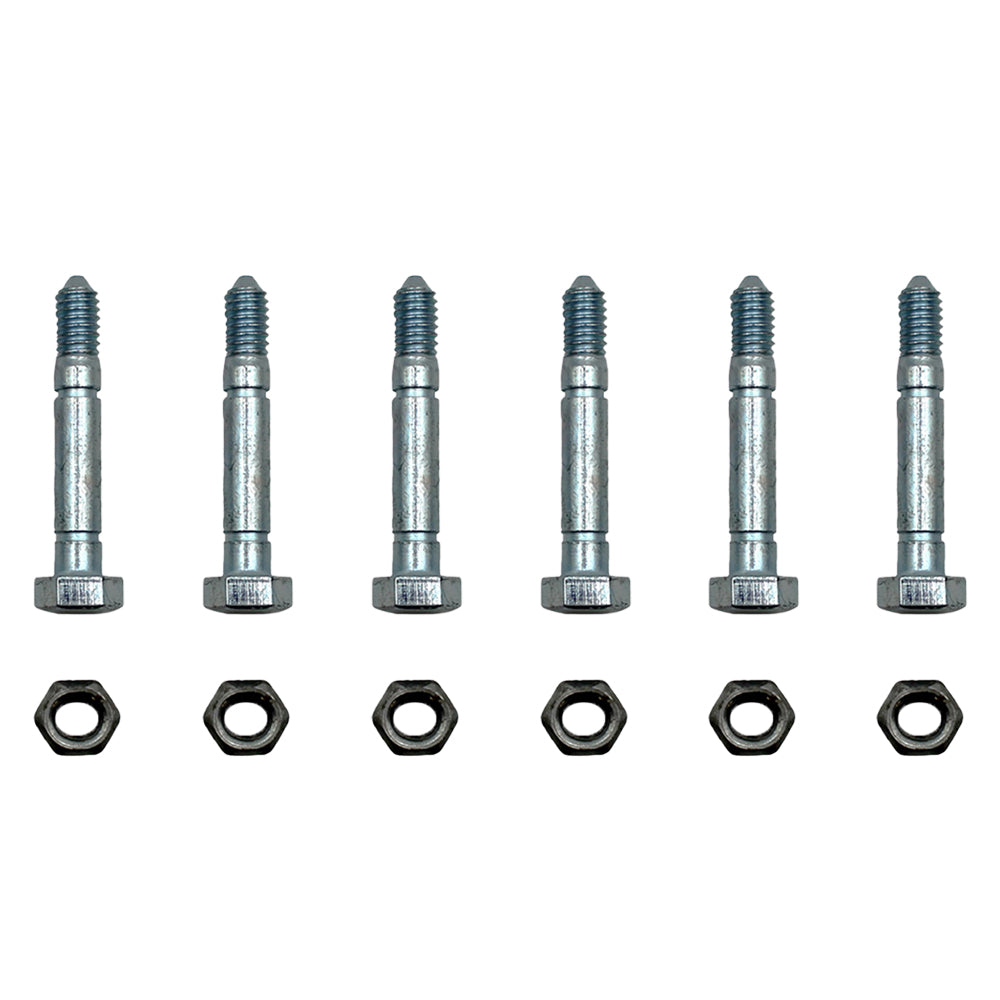 AM122156 Qty 6: 2-1/8" x 5/16" Shear Pin with Nut Fits John Deere 1032D 1128DDE