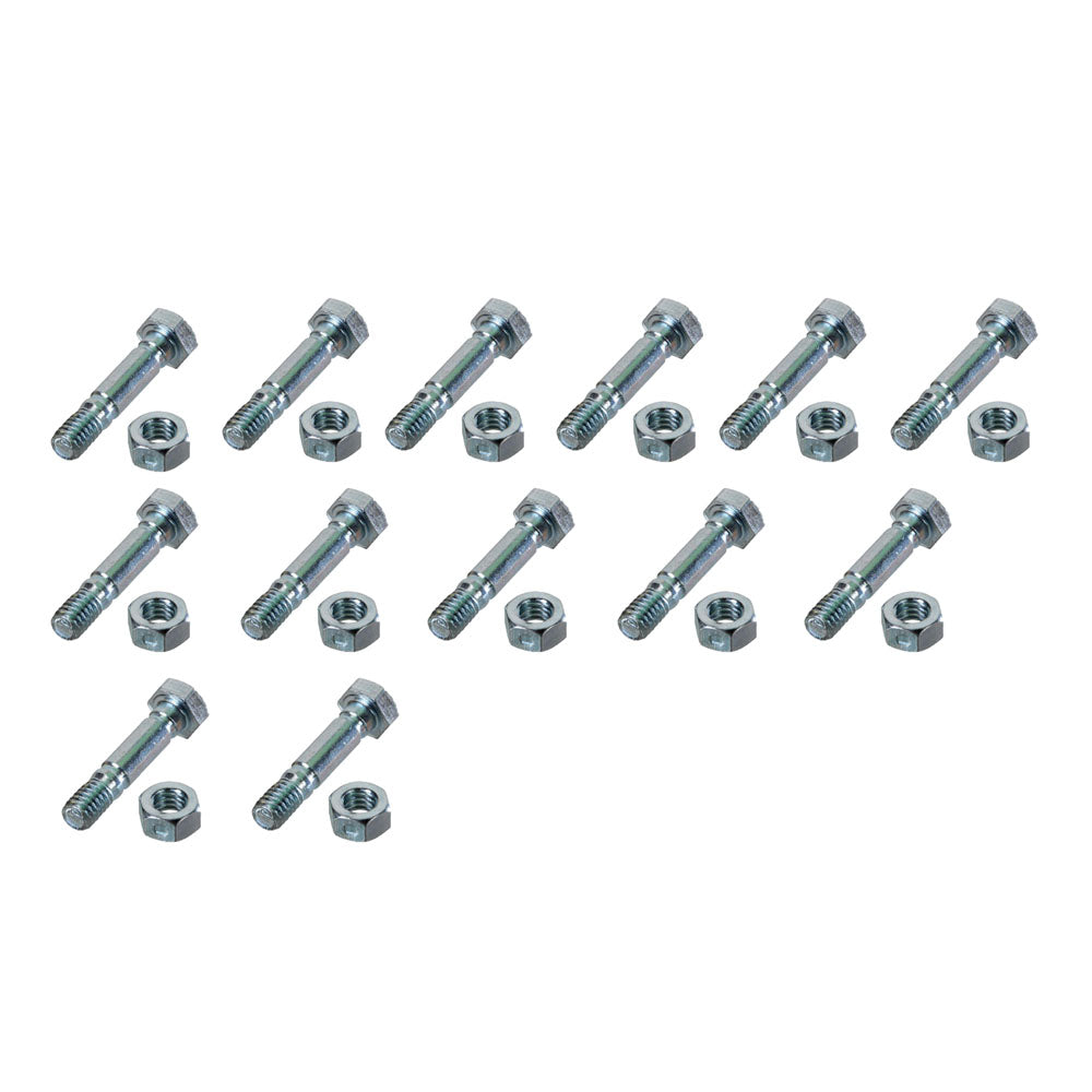 Qty 12: 1-1/2" x 5/16" Shear Pin with Nut Fits Toro Replaces 3285-11-1.5inch