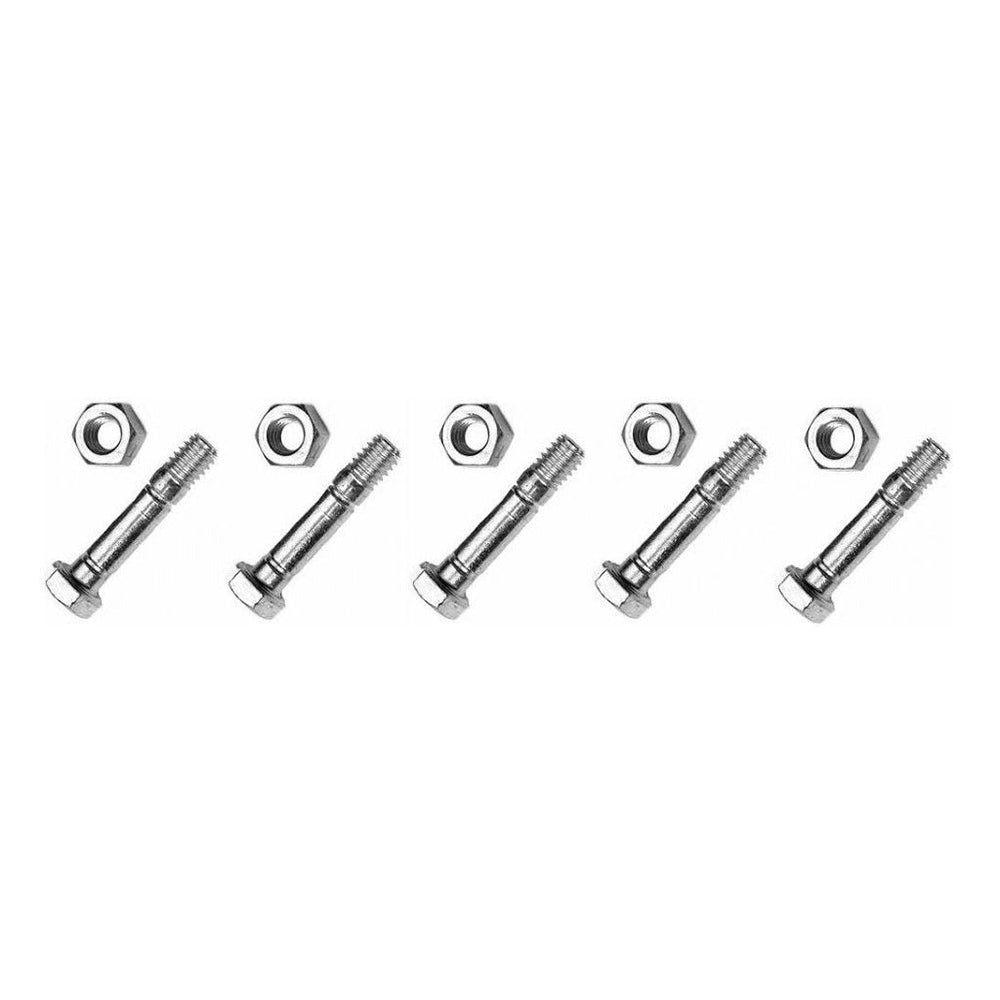 51001500-1.5inch Qty 5: Shear Pin with Nut Fits Ariens