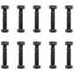 (Pack of 10) Shear Pin Bolt & Nuts for Ariens 52100100, 00659100 Snowblowers
