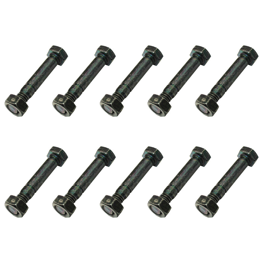 1812-9004-01 Qty 10: 2" x 5/16" Shear Pin with Nut  Fits Stiga
