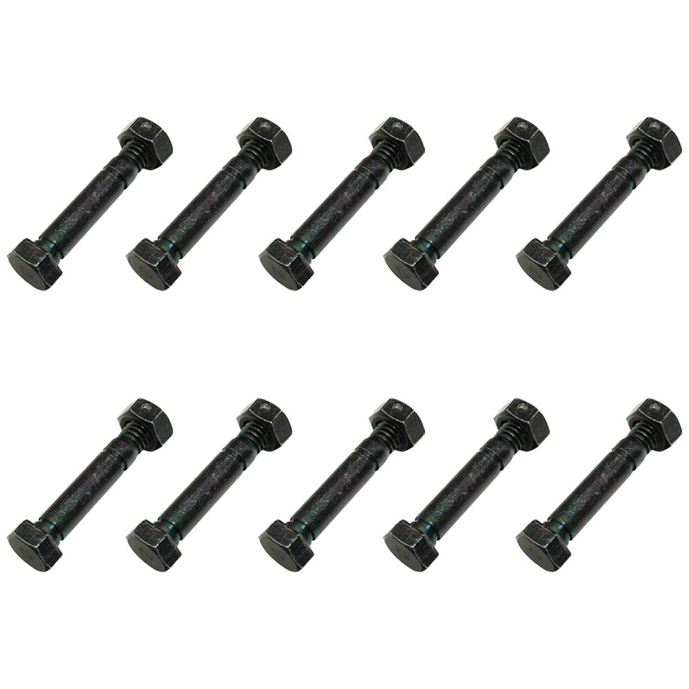 1812-9004-01 Qty 10: 2" x 5/16" Shear Pin with Nut  Fits Stiga