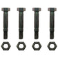 AM122156 Qty 4: 2" x 5/16" Shear Pin with Nut Fits John Deere 1032D 1128DDE