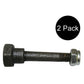 90114-SA0-000 Qty 2: Shear Pin with Nut, 2" x 1/4" Fits MTD