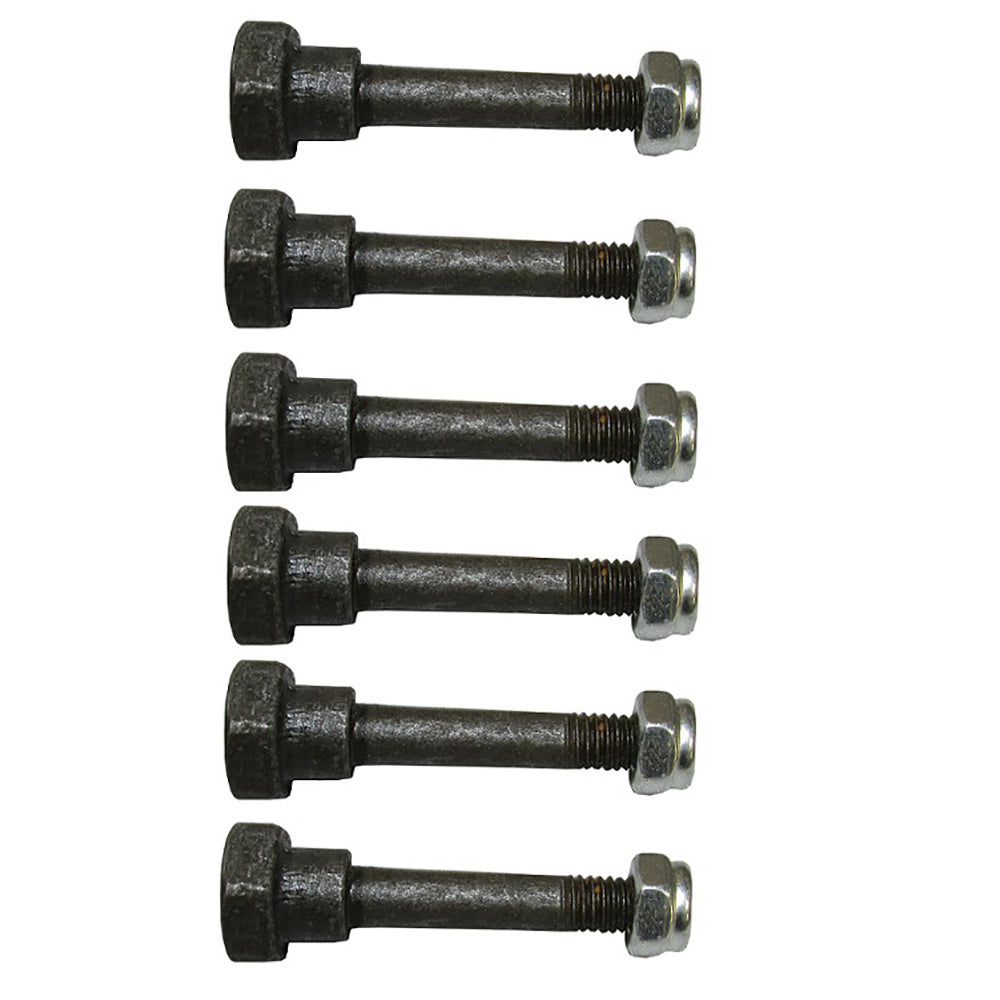 90102-732-000 Qty 6: Shear Pin with Nut, 2" x 1/4" Fits Honda