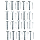 Qty 20: Shear Pins with Cotter Pin, 1-5/8" x 1/4" Fits JThomas Replaces SB-100