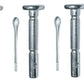 Qty 3: Shear Pins with Cotter Pin, 1-5/8" x 1/4" Fits Arnold
